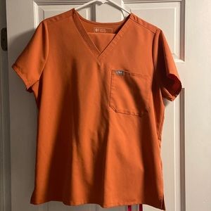 Figs Orange Women's Top